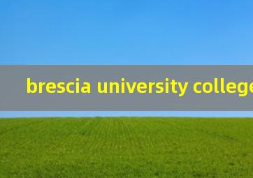 brescia university college排名